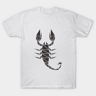 Abstract Black Scorpio T-Shirt